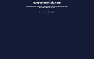 EzyParty Rentals & Fun2Hop & Slide Inflatables, LLC website