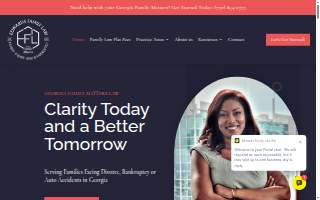 Georgia Family Matters Law of Lawrenceville website