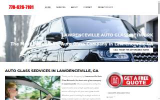 Lawrenceville Auto Glass Network website