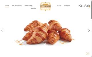 Mega European Bakery website