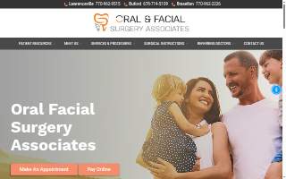 Oral & Facial Surgery Associates website
