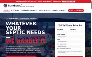 SepticRooter™ of Lawrenceville website