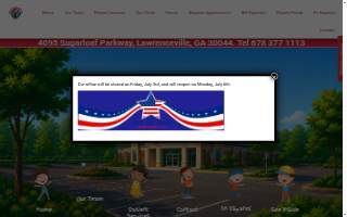 Sugarloaf Pediatrics website