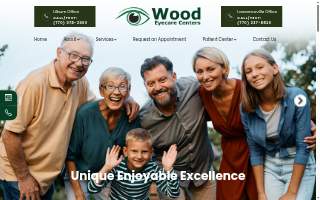 Wood Eye Care website