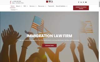 BCA Law Firm website