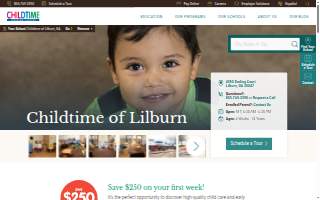 Childtime of Lilburn website