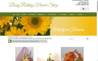 Doug Ruling Flower Shop website