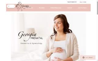 Georgia Prenatal website