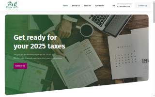 HC Tax Financial website