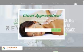 Spa Reveda website