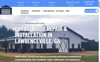 The Garage Door Guys website