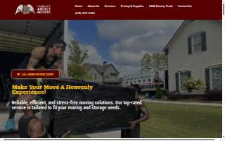 Charlie's Angels Movers website