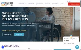 Diverse Staffing Lithia Springs website