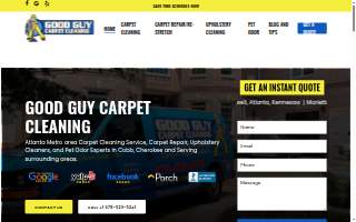 Good Guy Carpet website