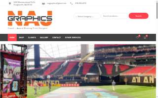 Najgraphics LLC of Lithia Springs website