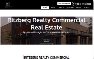 Ritzberg Realty Commercial Real Estate of Lithia Springs website
