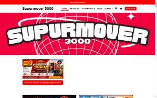 Supurmover 3000 LLC website