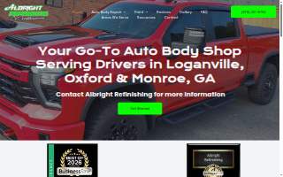Albright Refinishing website