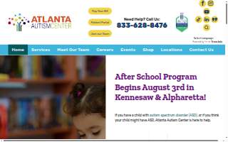 Atlanta Autism Center, Loganville website