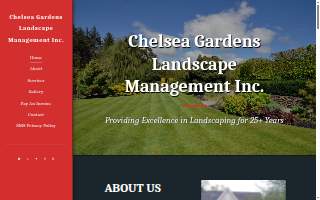 Chelsea Gardens Landscape Management website