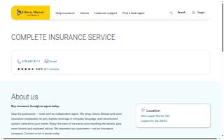 Complete Insurance Service website