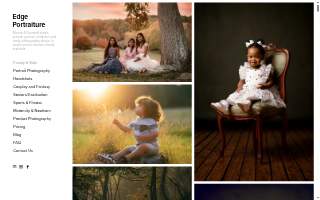 Edge Portraiture website