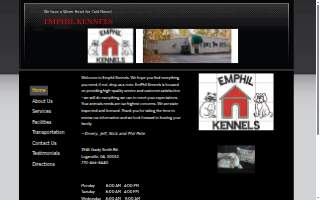EmPhil Kennels website
