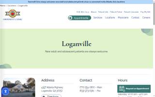 Gwinnett Clinic at Loganville website