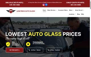 Low Price Auto Glass website