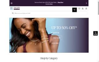 Zales Outlet of Loganville website