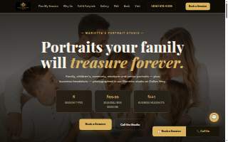 Atlanta Portrait Studio website