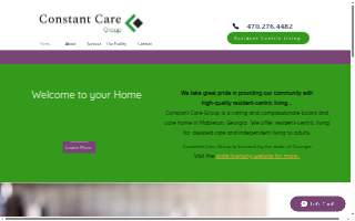 Constant care group LLC website