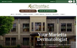 Kayal Dermatology and Skin Cancer Specialists of Mableton website