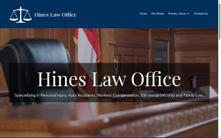 Law Offices of Matthew C. Hines website