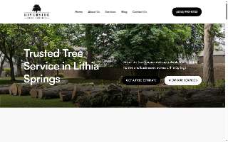 Riverside Tree Service website