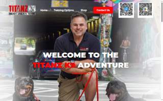 Titanz K9 of Smyrna website