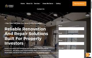 Upgrade Estates - Services LLC website
