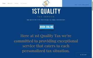 1st Quality Tax Service website