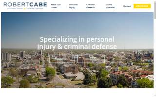 Attorney Robert Cabe website