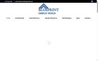 Blueprint Design Build website
