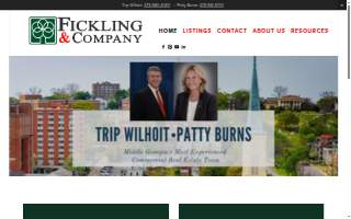 Georgia Commercial Real Estate website