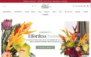 Petals Floral Design website