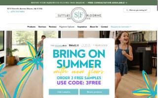 Suttles Flooring website