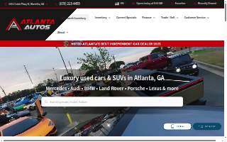 Atlanta Autos website