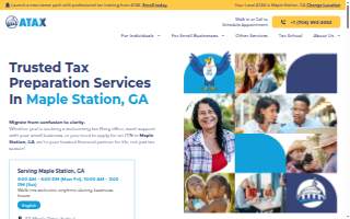 ATAX - Maple Station website