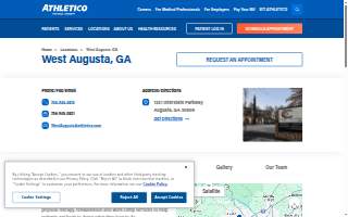 Athletico Physical Therapy - West Augusta website