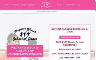 Augusta Youth School of Dance website