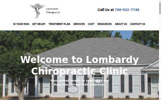 Lombardy Chiropractic Clinic of Martinez website