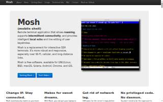 Mosh Pit Eats website