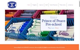 Prince of Peace Quality Rated Preschool website